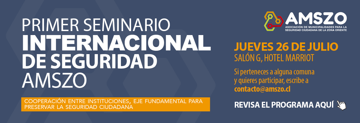 Programa Primer Seminario Internacional De Seguridad AMSZO