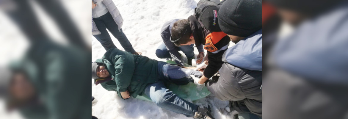Patrulleros Municipales Atienden Accidente En Valle Nevado Gracias A Su Capacitación En Atención De Emergencias