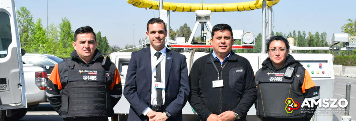 Equipo De Lo Barnechea Seguridad Participa En Encuentro De La Organización Internacional De Policía Criminal 2019 Con El Globo De Televigilancia Aéreo