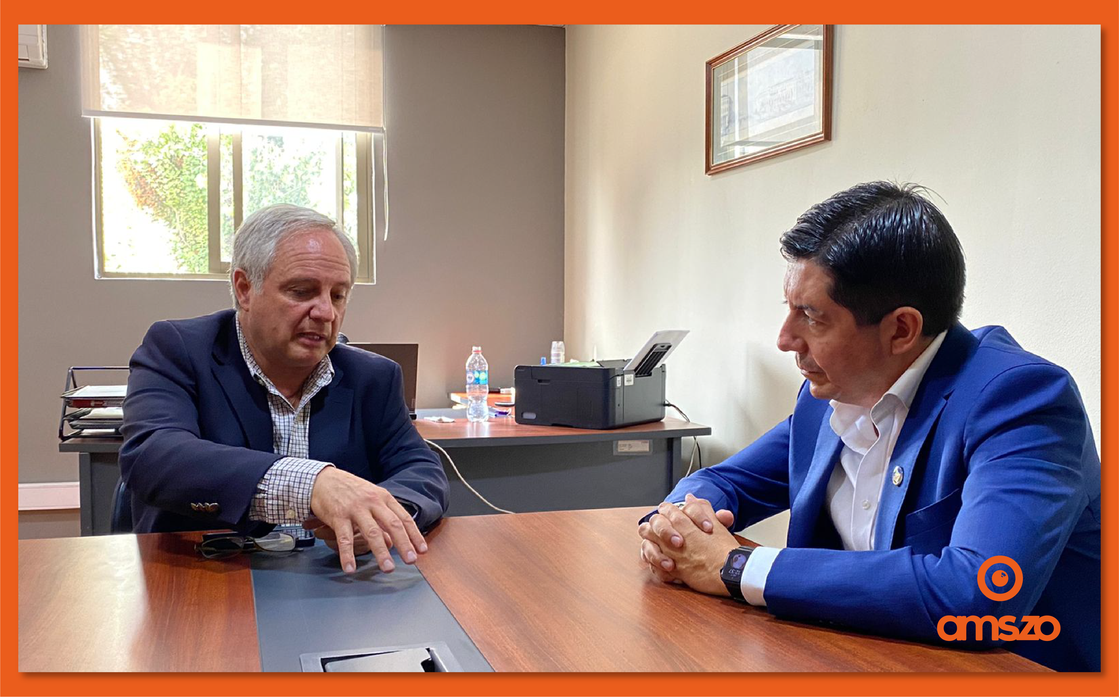 Amszo Recibió Al Alcalde De Antofagasta.